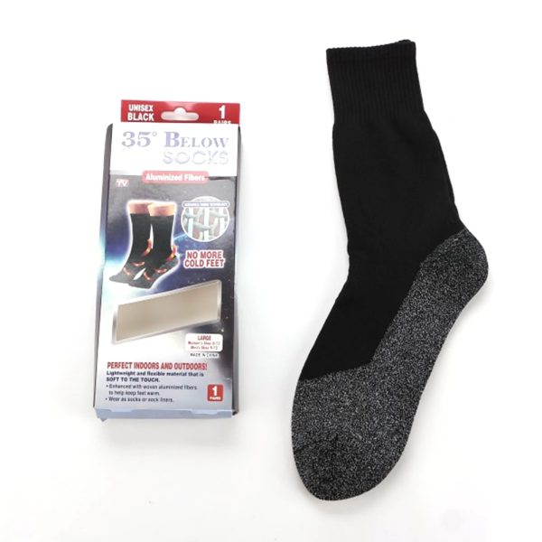 1/2Pairs Winter Self-Heating Socks for Men Women Thermal Heated Socks Elastic Anti-Slip Socks Outdoor Ski Tube Sock Foot Warmer - Image 5