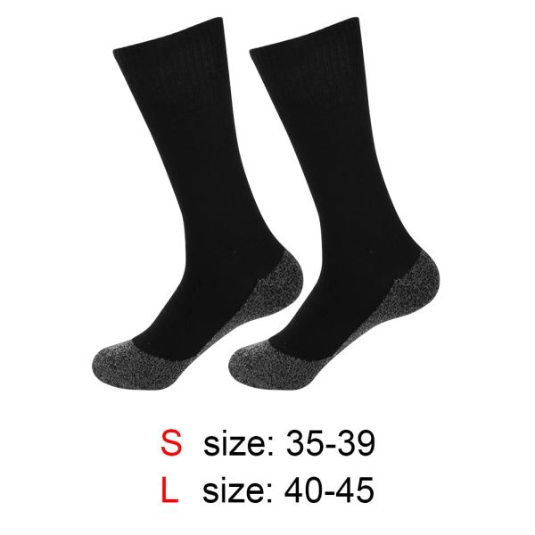 1/2Pairs Winter Self-Heating Socks for Men Women Thermal Heated Socks Elastic Anti-Slip Socks Outdoor Ski Tube Sock Foot Warmer - Image 6