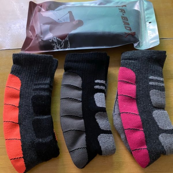 1 Pair Merino Wool Thermal Socks Men Women Winter Long Warm Compression Socks For Ski Hiking Snowboarding Climbing Sports Socks - Image 2