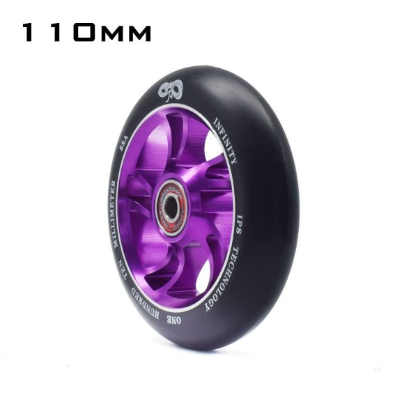 [100mm 110mm 120mm] Replacement Push/Kick/Stunt Scooter Wheels with Bearings & Bushings Scooter Parts Accessories 2pcs/set - Image 3