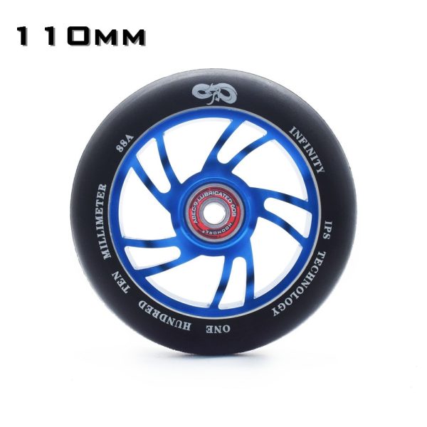 [100mm 110mm 120mm] Replacement Push/Kick/Stunt Scooter Wheels with Bearings & Bushings Scooter Parts Accessories 2pcs/set - Image 4