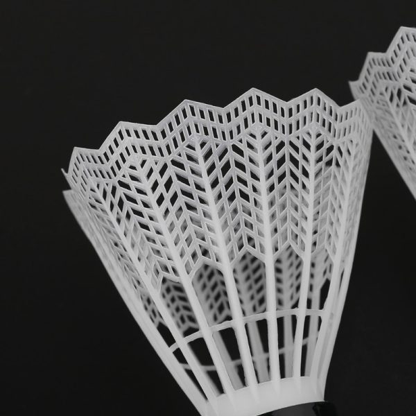 12Pcs White Badminton Plastic Shuttlecocks Indoor Outdoor Gym Sports Accessories badmington shirt multicolor badminton - Image 4