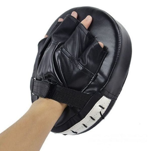 1pcs Boxing Hand Target MMA Martial Thai Kick Pad Kit Black Karate Training Mitt Focus Punch Pads Sparring Boxing Bags - Image 3