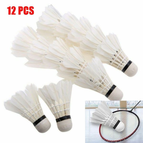 2022new1/3/6/12pcsHigh Quality Ball Sports Tools Durable Foam Head Soft Texture Badminton Racket Badminton Goose Feather - Image 2