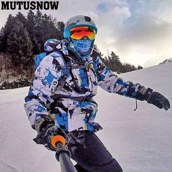 2023 2020 New Men Ski Jacket Ski Pants Winter Warm Windproof Waterproof Outdoor Sports Snowboarding Brands Ski Coat Trousers