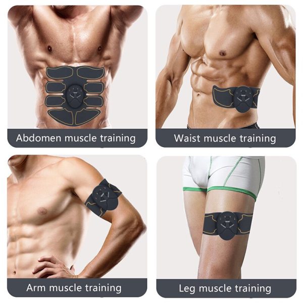 2023 Abdominal Muscle Stimulator Hip Trainer EMS Massage ABS Muscles Electrostimulator Toner Body Exercise Fitness Equipment - Image 3