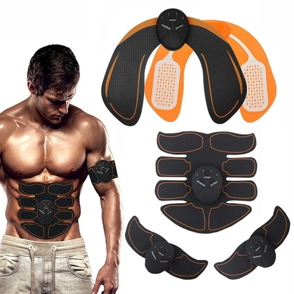 2023 Abdominal Muscle Stimulator Hip Trainer EMS Massage ABS Muscles Electrostimulator Toner Body Exercise Fitness Equipment