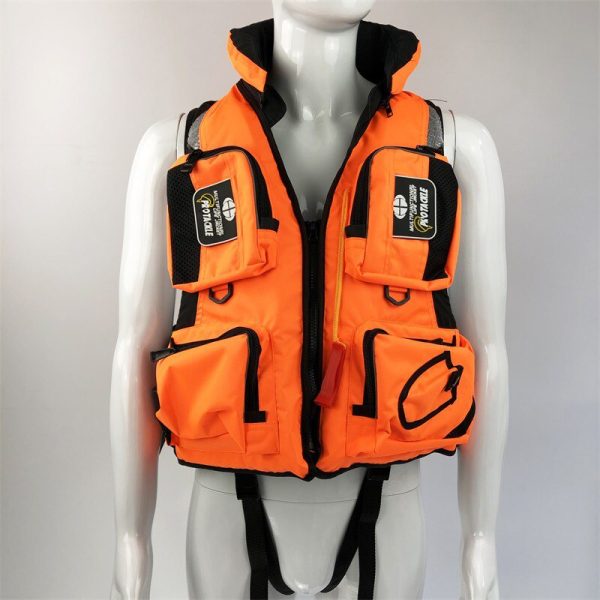 2023 Adult Life Jacket Adjustable Buoyancy Aid Swimming Boating Sailing Fishing Water Sports Safety Life Man Jacket Vest - Image 3