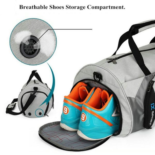 2023 Men Gym Bags For Fitness Training Outdoor Travel Sport Bag Multifunction Dry Wet Separation Bags Sac De Sport - Image 3