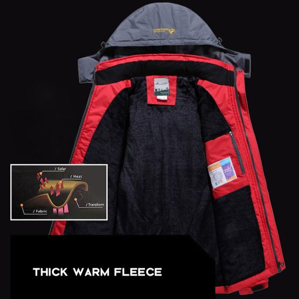 2023 Men's Ski Suit Winter Warm Windproof Waterproof Outdoor Warm Snow Jackets and Pants Hot Ski Equipment Snowboard Jacket Men - Image 3