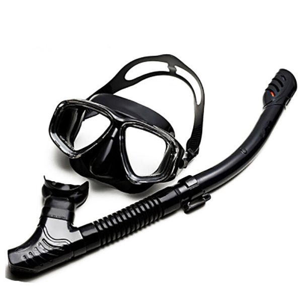 2023 Professional Scuba Diving Mask Silicone Mask Snorkel Anti-Fog Diving Mask Snorkel Full Dry Tube Underwater Swim Equipment - Image 4