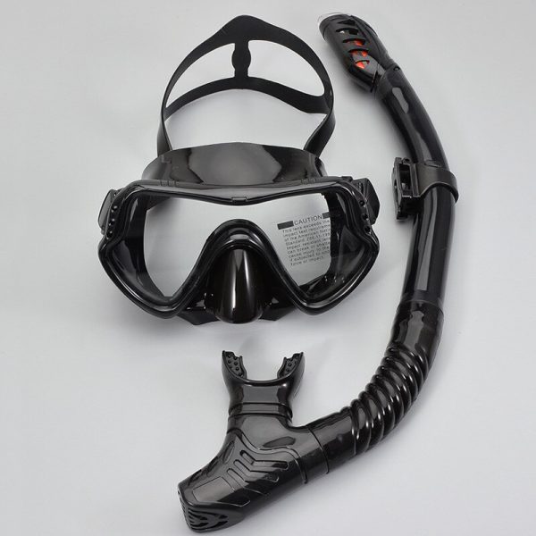 2023 Professional Scuba Diving Mask Silicone Mask Snorkel Anti-Fog Diving Mask Snorkel Full Dry Tube Underwater Swim Equipment