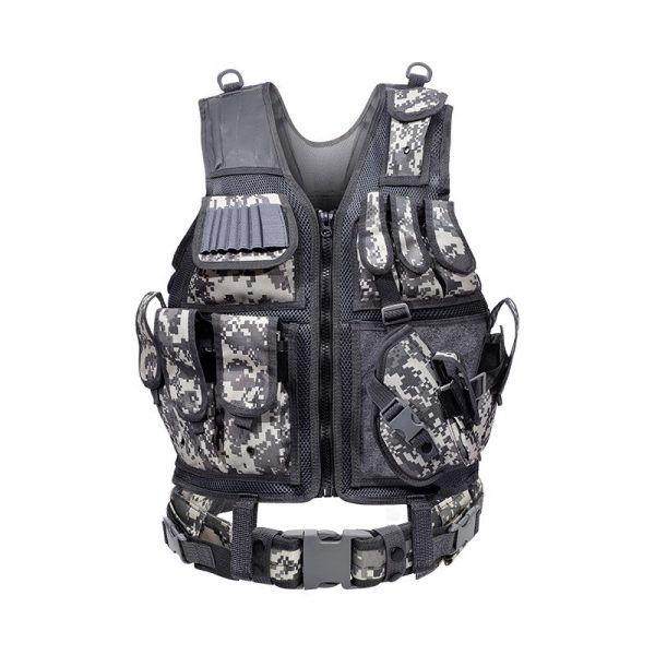 2023 Tactical Vest Military Combat Armor Vests Mens Tactical Hunting Vest Army Adjustable Armor Outdoor CS Training Vest Airsoft - Image 5