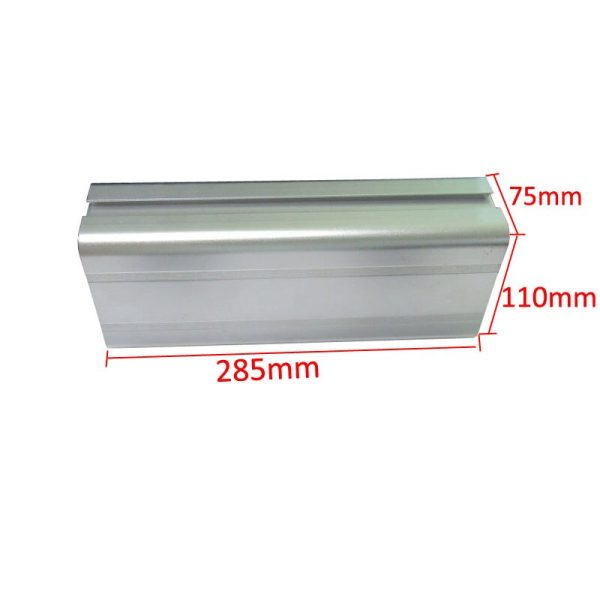 24V 36V 48V Electric E Bike Bicycle Battery Box Case Cover Empty Silver Fish Ebike Aluminum Housing Accessories Bottom Discharge - Image 5