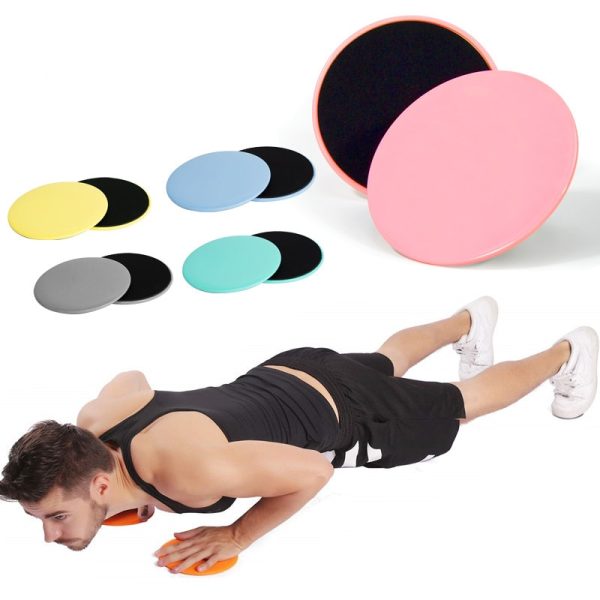 2pcs Gliding Discs Slider Fitness Disc Exercise Sliding Plate Abdominal Core Muscle Training Yoga Sliding Disc Fitness Equipment - Image 5