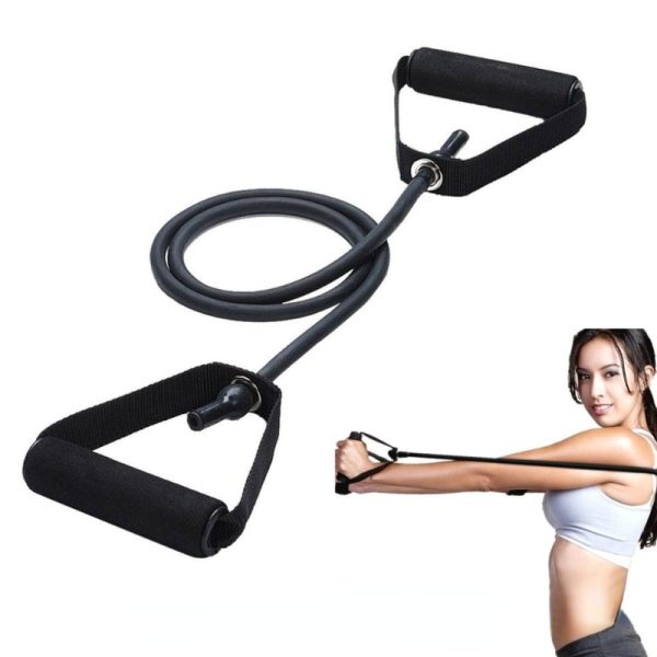 5 Levels Resistance Bands with Handles Yoga Pull Rope Elastic Fitness Exercise Tube Band for Home Workouts Strength Training - Image 3