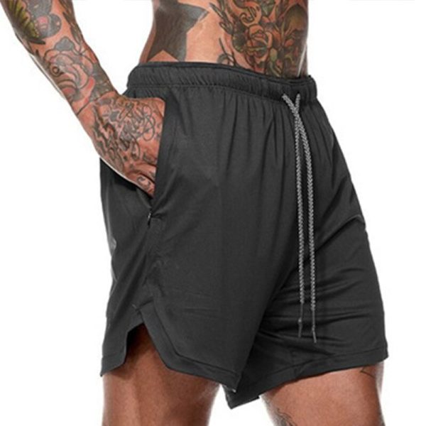 5XL Fitness Workout Shorts For Men 2 In 1 Running Beach Shorts Sweatpants Jogging Gym Sport Clothing Men Jogger Sportswear - Image 5