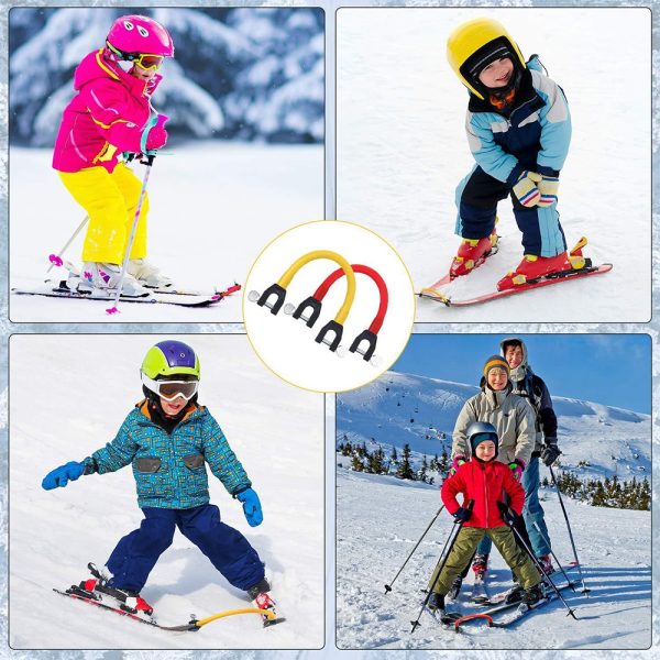 7 Colors Ski Tip Connector Beginners Winter Children Adults Ski Training Aid Outdoor Exercise Sport Snowboard Accessories - Image 6