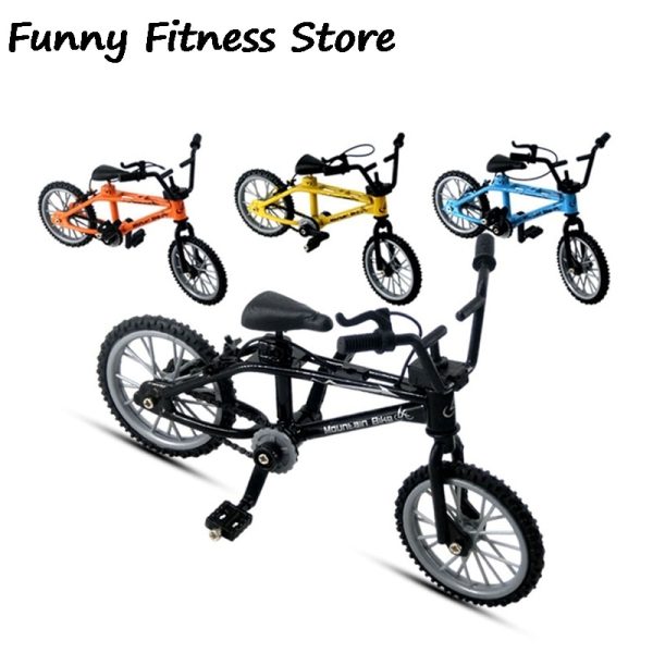 Alloy Finger Bicycle Diecast Metal Bike Model Racing Toy Simulation Collection Toys for Children Adult Mini Desk Funny Bike - Image 3