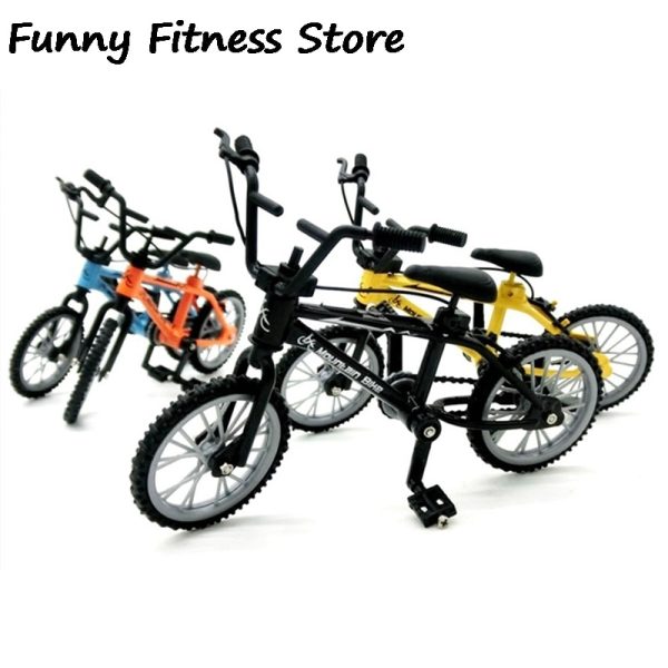 Alloy Finger Bicycle Diecast Metal Bike Model Racing Toy Simulation Collection Toys for Children Adult Mini Desk Funny Bike - Image 5