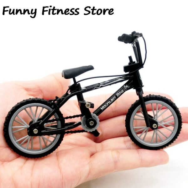 Alloy Finger Bicycle Diecast Metal Bike Model Racing Toy Simulation Collection Toys for Children Adult Mini Desk Funny Bike