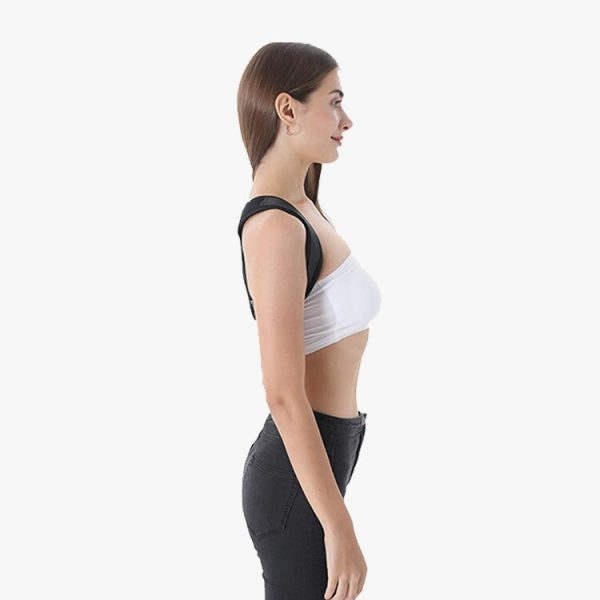 Back Posture Belt Adult Prevention Hunchback Open Shoulder Chest Pressure Sitting Posture Adjustable Clavicle Fixation Corrector - Image 4