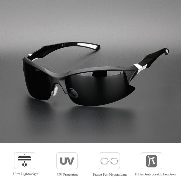 COMAXSUN Professional Polarized Cycling Glasses Bike Bicycle Goggles Outdoor Sports Sunglasses UV 400 2 Style - Image 3