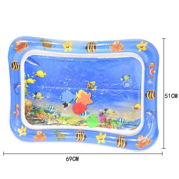 Children's Mat Baby Water Play Mat Inflatable Toys Kids Thicken PVC Playmat Toddler Activity Play Center Water Mat for Babies - Image 6