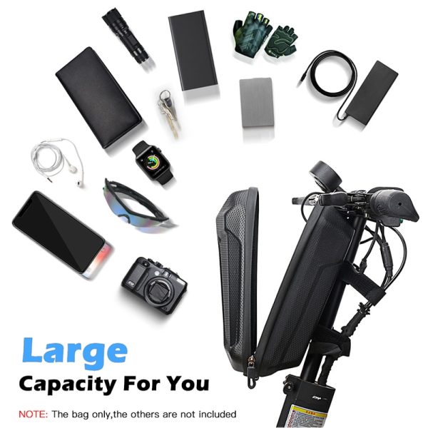 Electric Scooter Front Bag Waterproof EVA Hard Shell Bags Reflective Handlebar Hanging Bag Storage Accessories For Xiaomi M365 - Image 2