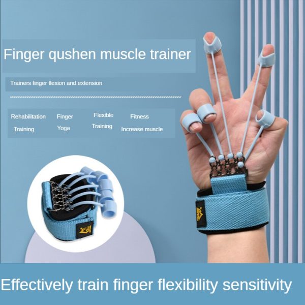 Finger Gripper Strength Trainer Hand Yoga Resistance Band Finger Flexion and Extension Training Device Finger Force Grip Device - Image 5