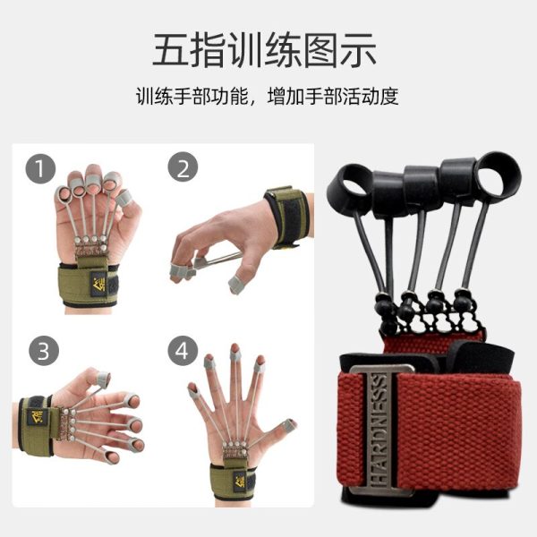 Finger Gripper Strength Trainer Hand Yoga Resistance Band Finger Flexion and Extension Training Device Finger Force Grip Device - Image 6