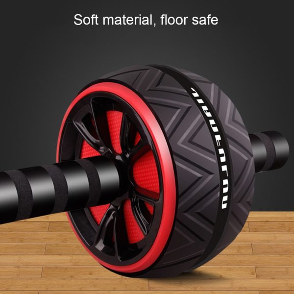 Fitness AB Roller Wheel Gym Non-slip Tire Pattern Abdominal Wheel Plate Abdominal Muscle Exerciser Wheel Roller Fitness Equipmen