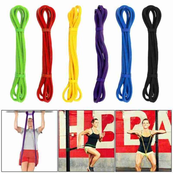 Fitness Resistance Rubber Bands Unisex Yoga Athletic Expander Fitness Training Pull Rope Rubber Bands Sports Loop Pull Bands - Image 2