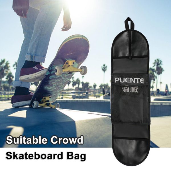 Foldable Skateboard Carry Bag Skateboarding Carrying Handbag Shoulder Skate Board Balancing Scooter Storage Cover Backpack - Image 3