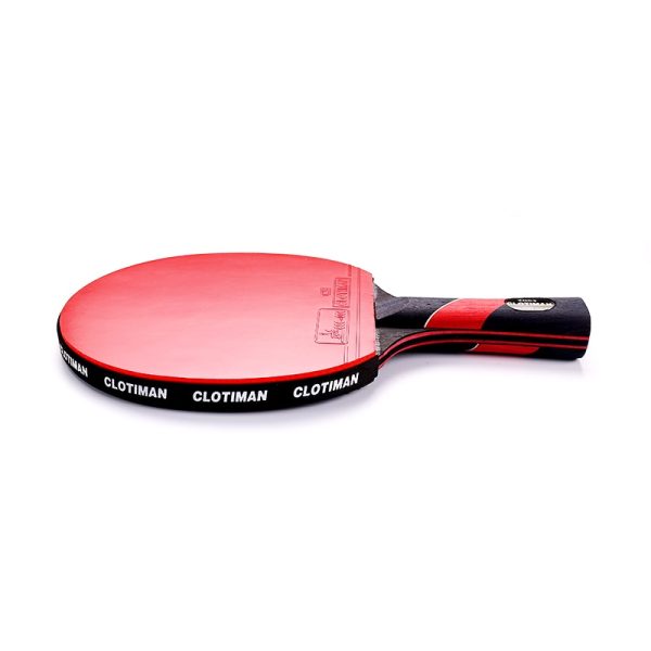 High quality carbon bat table tennis racket with rubber pingpong paddle short handle tennis table rackt long handle offensive - Image 2