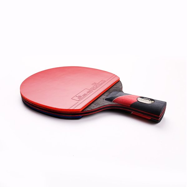 High quality carbon bat table tennis racket with rubber pingpong paddle short handle tennis table rackt long handle offensive - Image 3