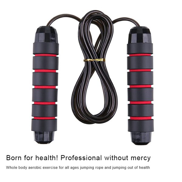 Jump Rope Tangle-Free Rapid Speed Jumping Rope Cable with Ball Bearings Steel Skipping Rope Gym Exercise Slim Body - Image 3