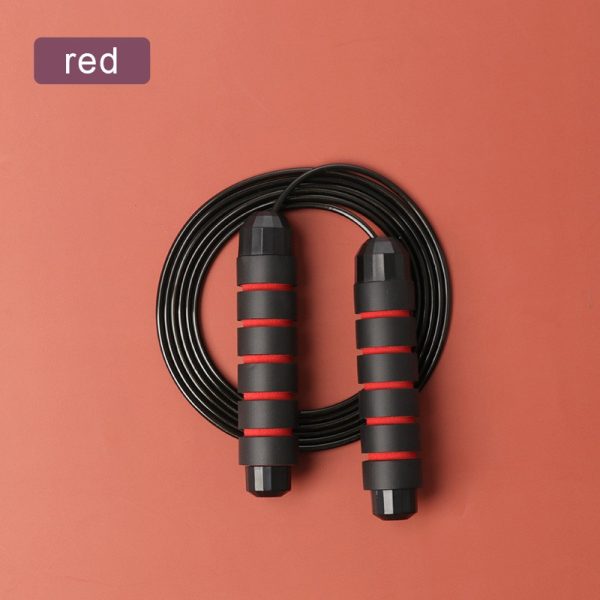 Jump Rope Tangle-Free Rapid Speed Jumping Rope Cable with Ball Bearings Steel Skipping Rope Gym Exercise Slim Body - Image 4