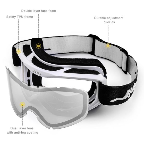 MAXJULI Brand Professional Ski Goggles Double Layers Lens Anti-fog UV400 Ski Glasses Skiing Men Women Snow Goggles - Image 4