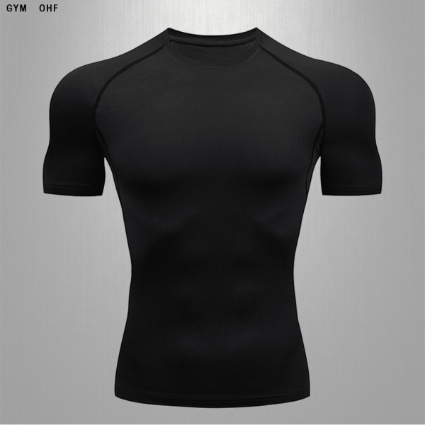 Men'S MMA Rashguard Training Running Gym Compression Speed Dry Clothes Jogging T-Shirt Outdoor Camping Taekwondo Gym Track - Image 3