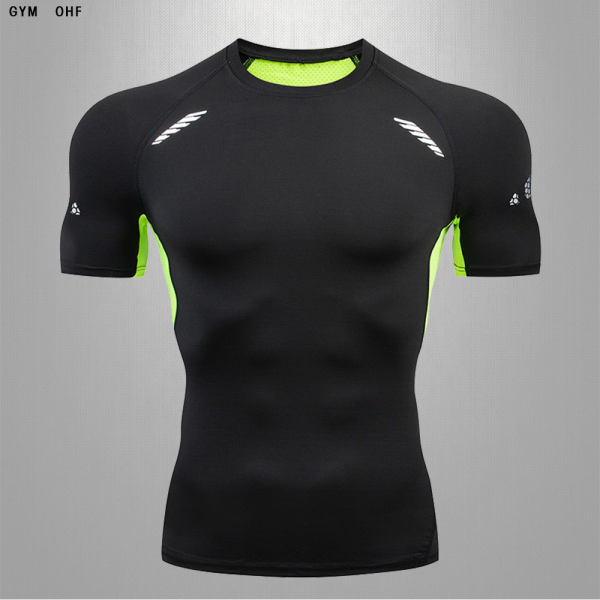 Men'S MMA Rashguard Training Running Gym Compression Speed Dry Clothes Jogging T-Shirt Outdoor Camping Taekwondo Gym Track - Image 5