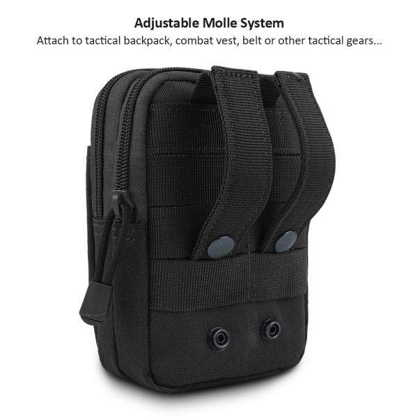 Military Molle Pouch Tactical Belt Waist Bag Outdoor Sport Waterproof Phone Bag Men Casual EDC Tool Pocket Hunting Fanny Pack - Image 2