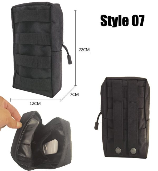 Military Tactical Bag Waist EDC Pack Molle Tools Holder Medical Bags Hunting Accessories Belt Pouch Outdoor Vest Pocket Wallet - Image 4