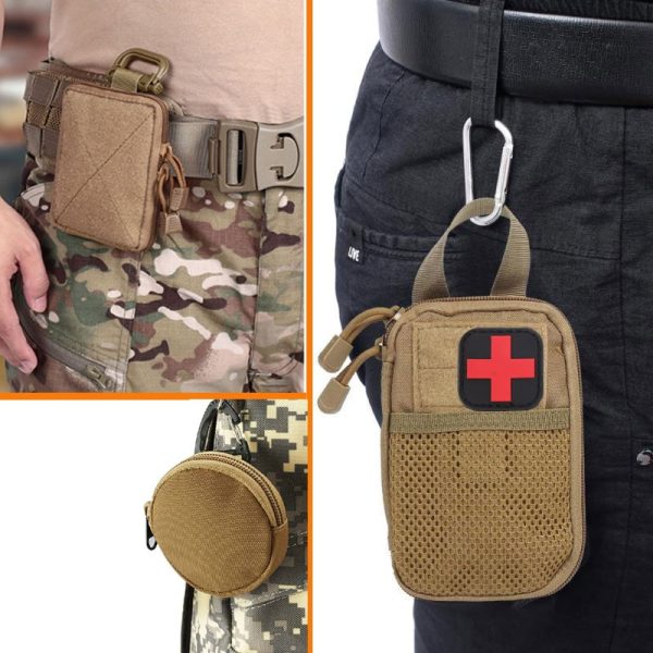 Military Tactical Bag Waist EDC Pack Molle Tools Holder Medical Bags Hunting Accessories Belt Pouch Outdoor Vest Pocket Wallet - Image 6