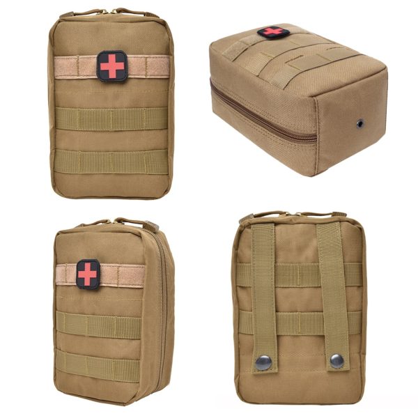 Molle Tactical First Aid Kits Medical Bag Emergency Outdoor Army Hunting Car Emergency Camping Survival Tool Military EDC Pouch - Image 2