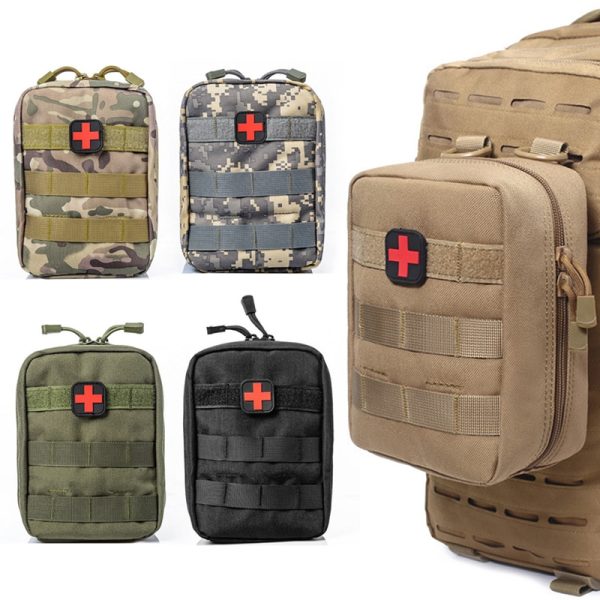 Molle Tactical First Aid Kits Medical Bag Emergency Outdoor Army Hunting Car Emergency Camping Survival Tool Military EDC Pouch