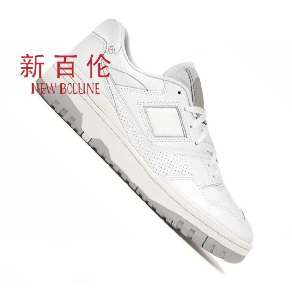 NEW BOLUN 550 Sports casual shoes for men and women, anti-skid, durable, comfortable, fashionable, green and white sports shoes - Image 2