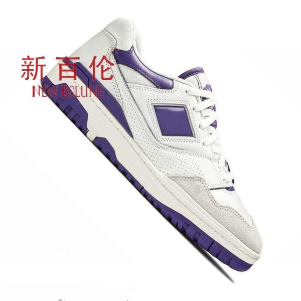 NEW BOLUN 550 Sports casual shoes for men and women, anti-skid, durable, comfortable, fashionable, green and white sports shoes - Image 3