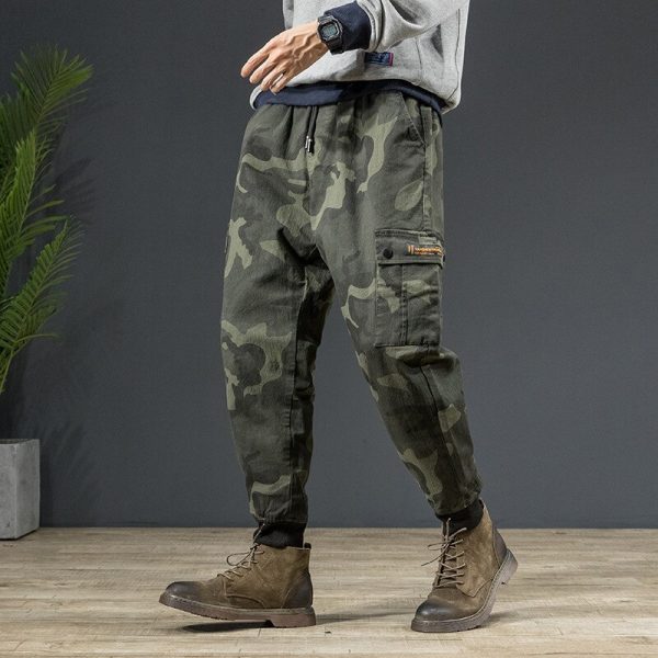 New Men'S Casual Pants Men'S Sports Camouflage Pants New Men'S Loose Workwear Large Men'S Fashion Clothing - Image 3