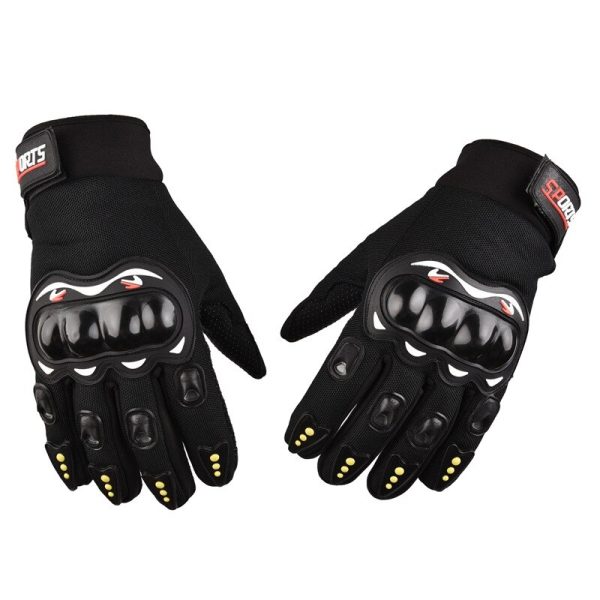 Outdoor Sports Tactical Gloves Riding Hard Shell Half Finger Gloves Breathable Protective Bicycle Motorcycle Full Finger Gloves - Image 3